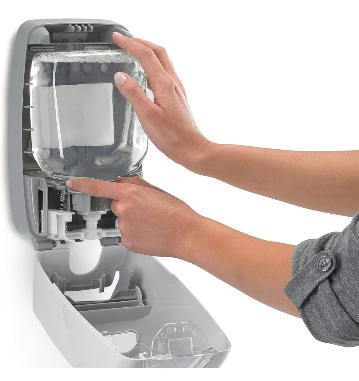 Go-Jo Industries 5150-06 GOJO Dove Gray 1250 ml FMX-12 Dispenser