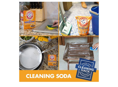 Pack of 2  Arm & Hammer Pure Baking Soda box.