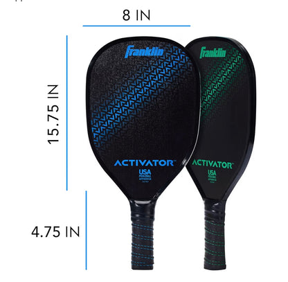 Franklin Sports Activator Wooden Pickleball Paddle + Ball Set