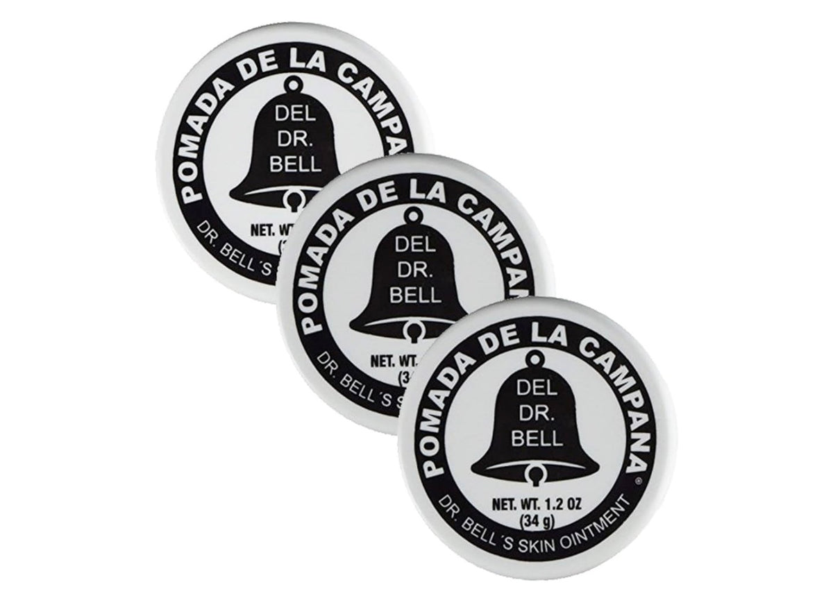 Pomada De La Campana Medicated Cream - Crema Medicada 1.2 Oz (3 Pack)