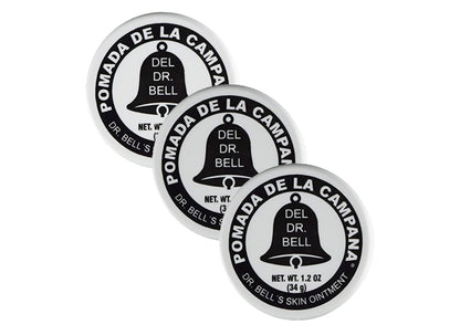 Pomada De La Campana Medicated Cream - Crema Medicada 1.2 Oz (3 Pack)