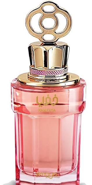 Khafaya Eau de Parfum for Women, Pink, 3.4 Fl Oz, Floral Fragrance with Bergamot Jasmine Musk, Made in UAE